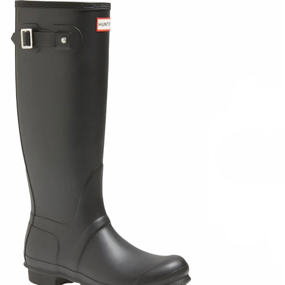 Hunter Boots Original Black Tall Rain Boots